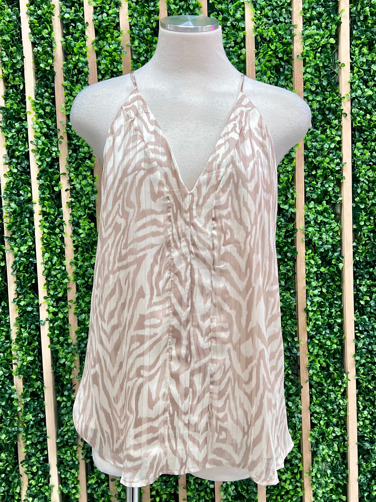 Tiger Chic Print Tank Top