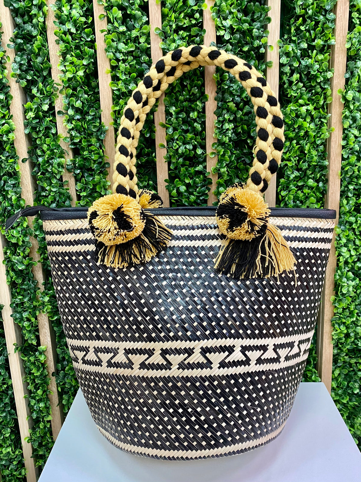 Iraca Weaved Hobo Bag