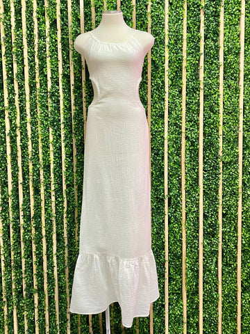 Lace Detail Strapless Short Dress