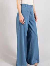 Denim Wide Leg Jeans