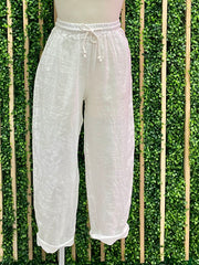 One size Linen Joggers