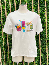 Sequin Cocktails Shirt