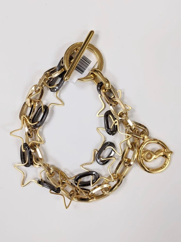 Bicolor Star Bracelet