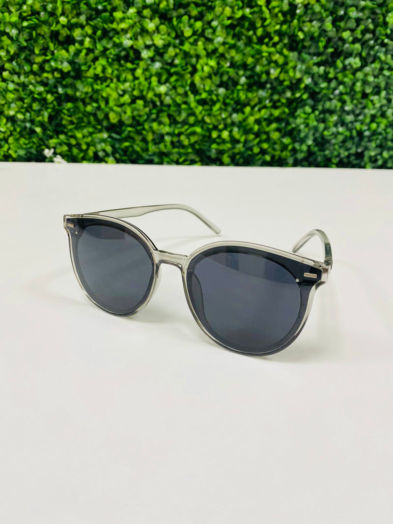 Large Round Cat Eye Sunglasses