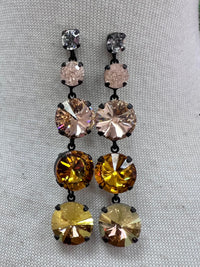 Tova Crystal Drop Earrings