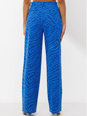 Blue Zebra Cargo Pants