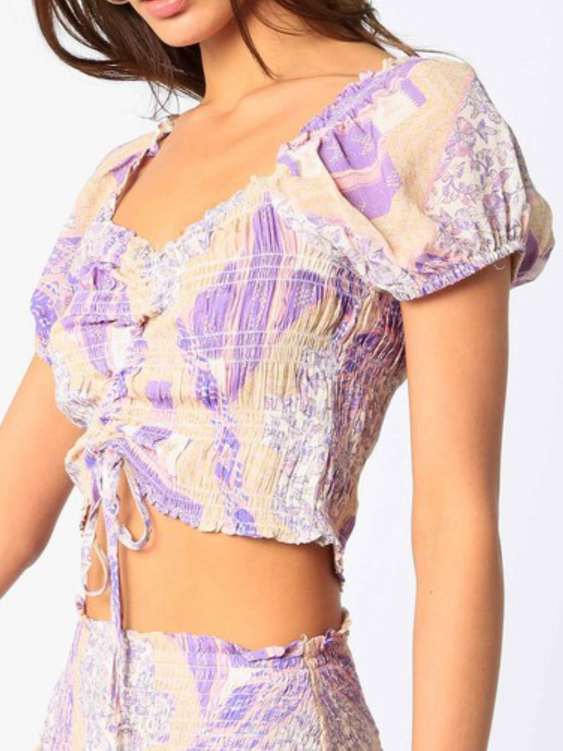 Lemon Grass Crop Top