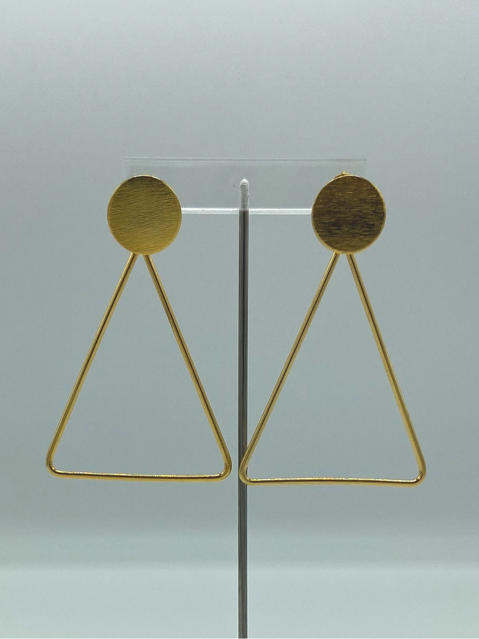 Triangle Drop Earrings