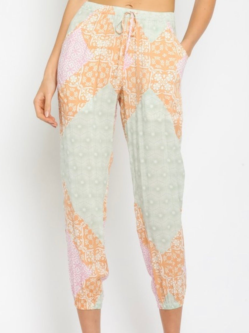 Starburst Paisley Joggers