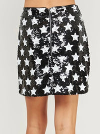 Sequin Star Skirt