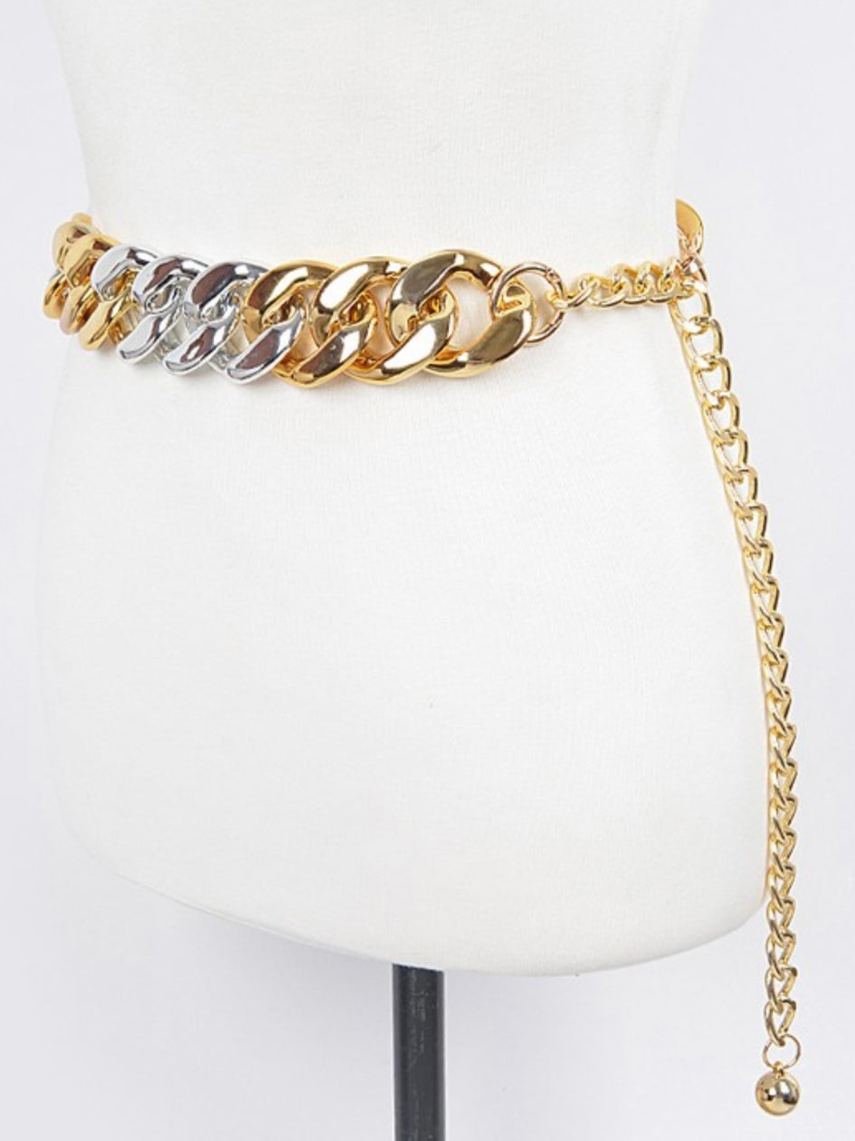 Large Links Chain Belt