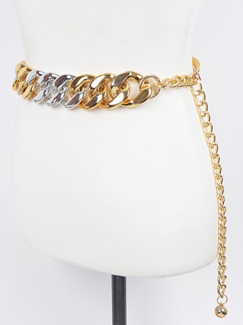 Large Links Chain Belt