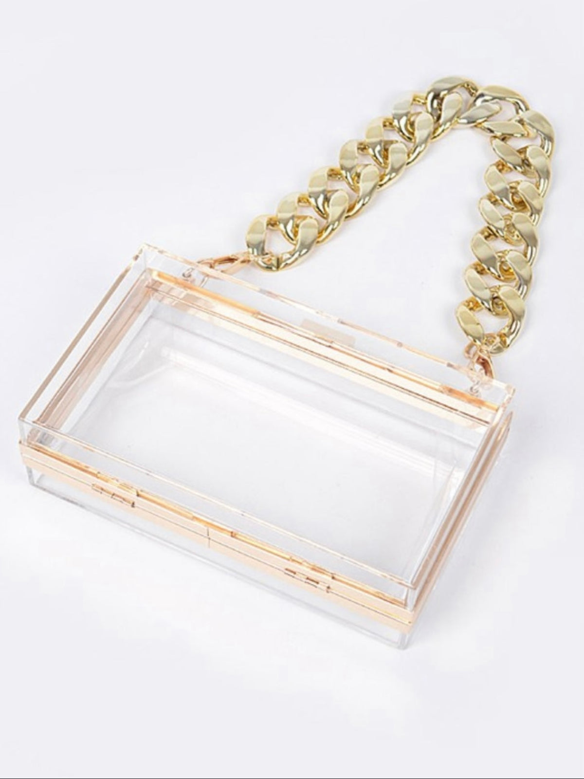 Clear Link Handle Bag