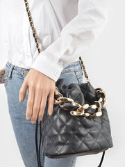 Quilted Bucket Bag