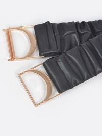 Pleated Stretch Belt