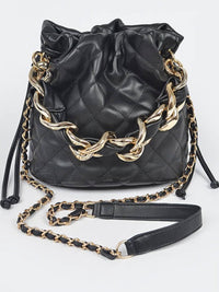 Quilted Bucket Bag