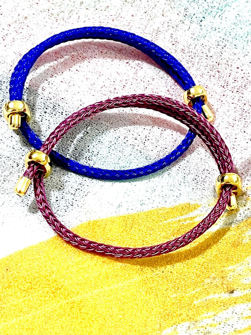 Braided Wire Bracelet