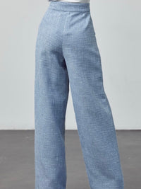 Tweed High Waist Pants