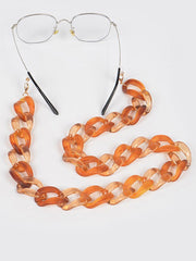 Clear Large Links Sunglass/ Mask Chain
