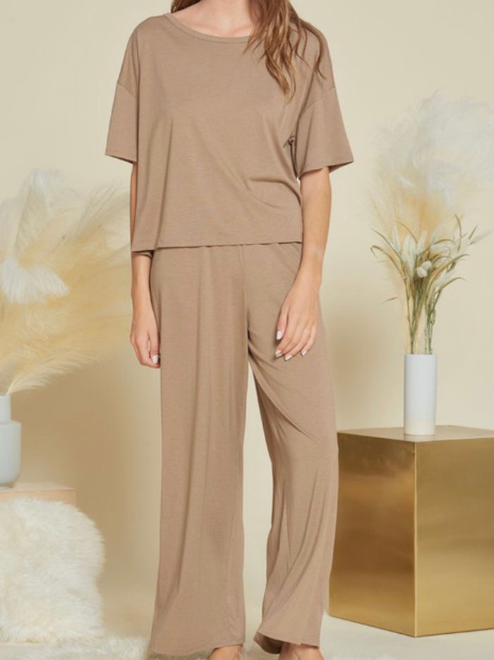 Off Shoulder Loungewear Set