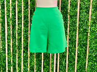 Button Detail High Waist Pants