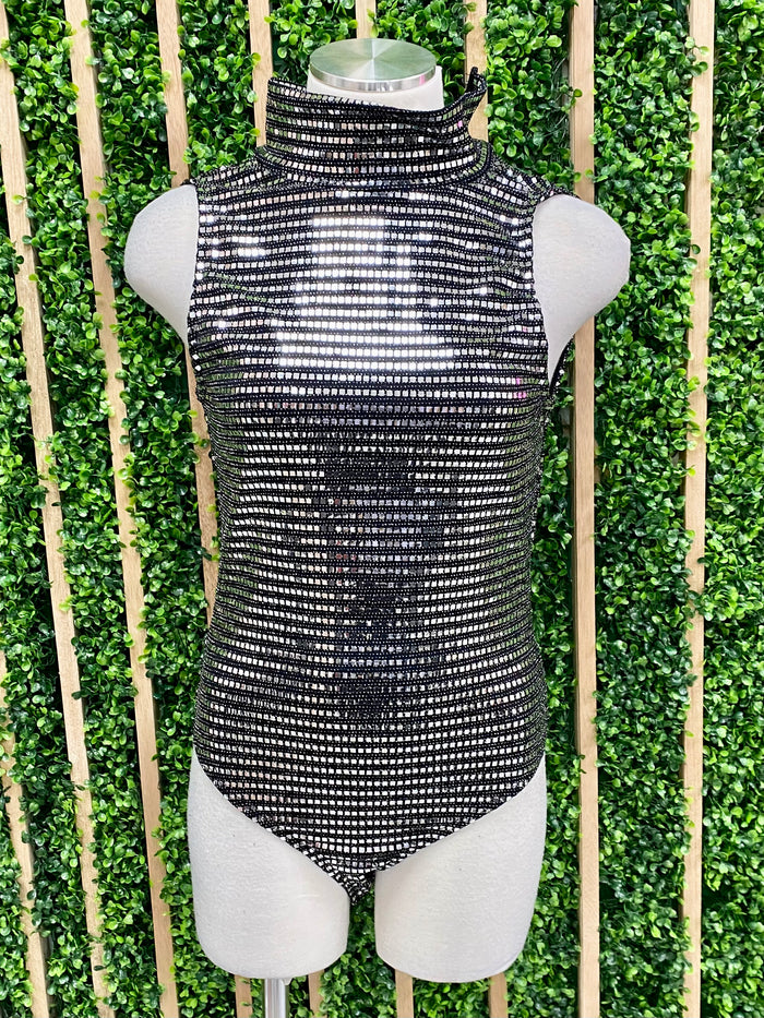 Black Silver Bodysuit