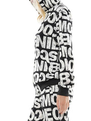 Black and White Letters Jogger Set