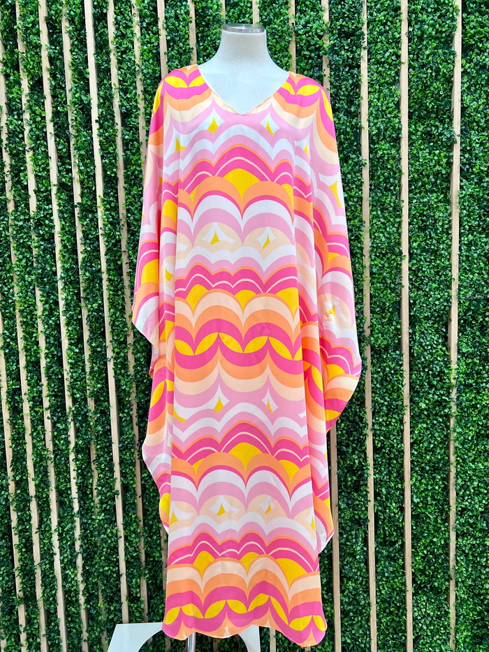 Delicate Sunset Dream Caftan