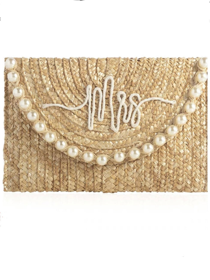 Mrs Straw Clutch