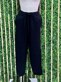 Black Sweater Pants