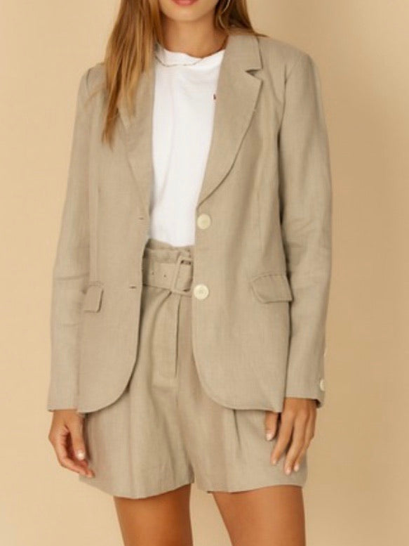 Linen Blazer