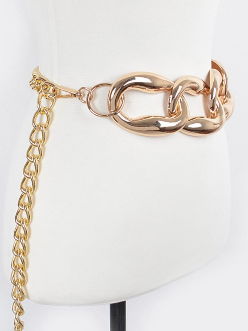 Oversized Link Chain Belt