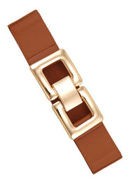 Metal Double Square Elastic Belt