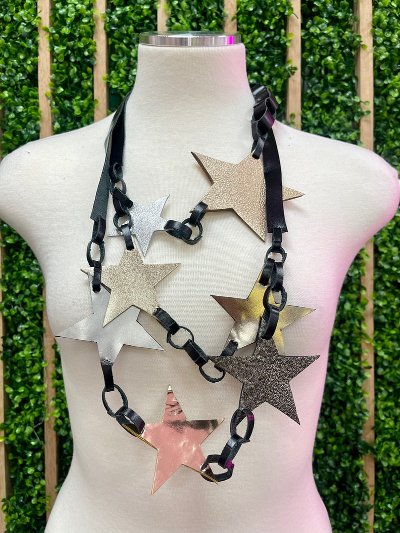 Arlenne Diaz Leather Necklace