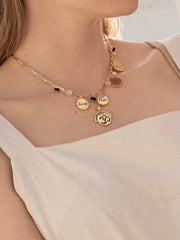 Hoponopono Charm Necklace