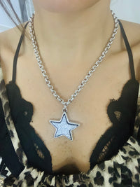 Glitter Star Necklace