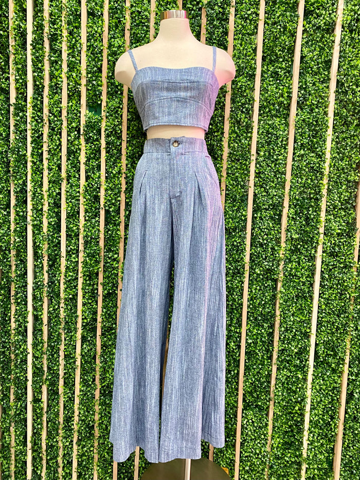 Cotton Slub Crop Top