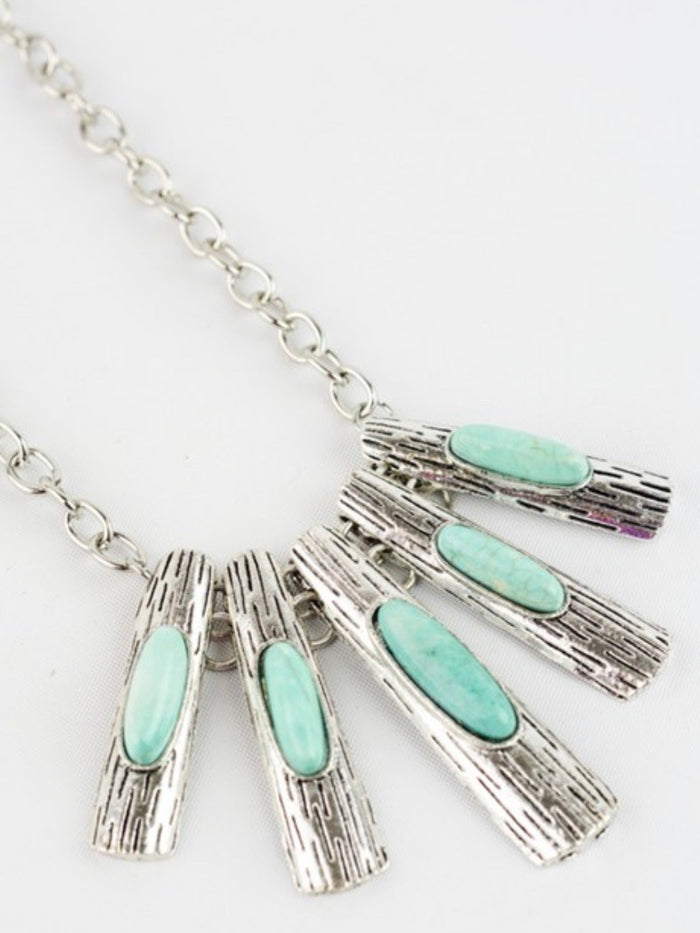 Turquoise Pendants Necklace