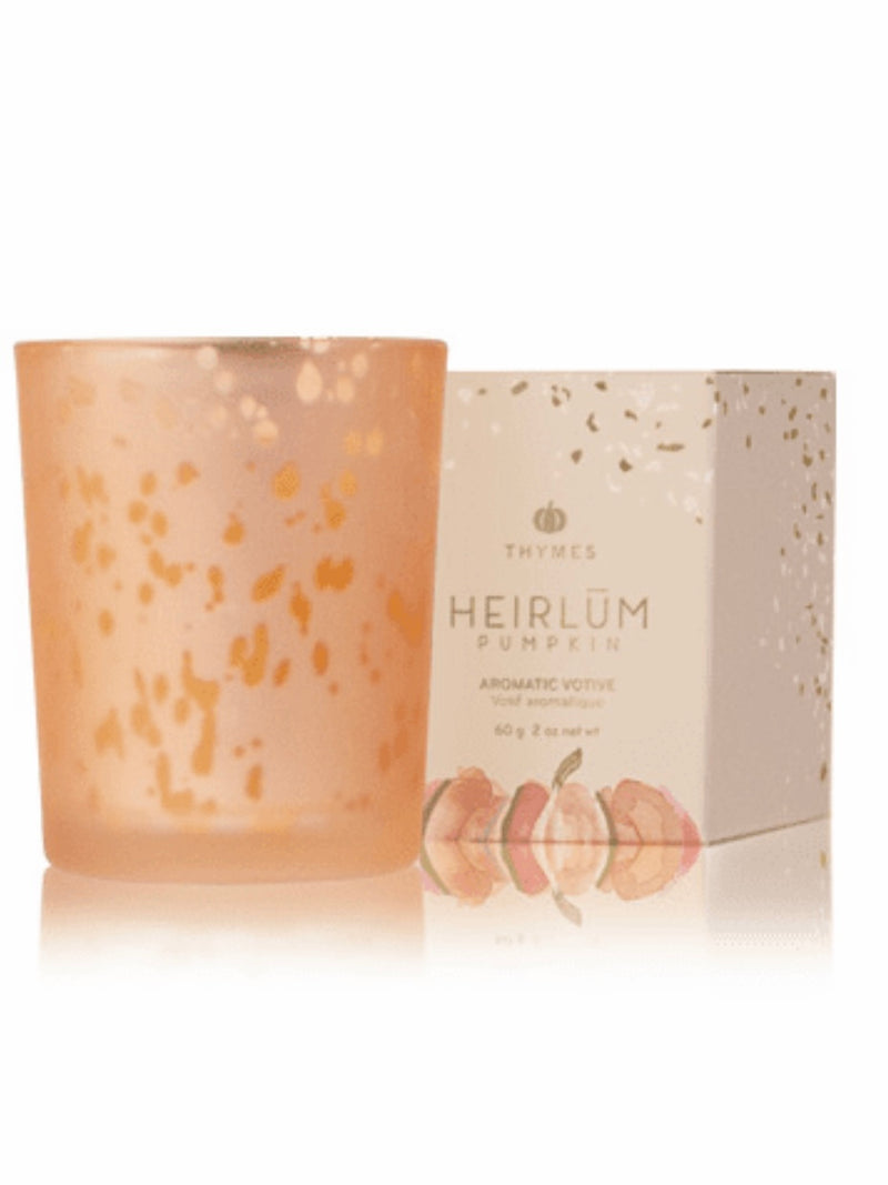 Heirlum Pumpkin Boxed Votive Candle