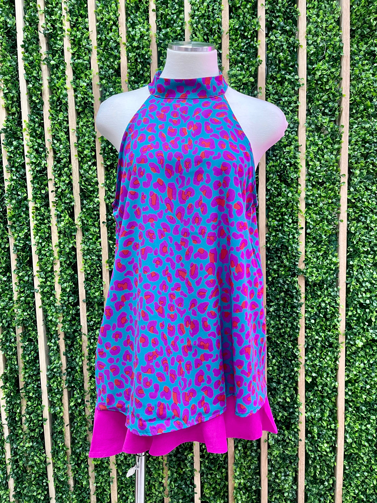 Fuchsia & Teal Leopard Fuchsia & Teal Leopard