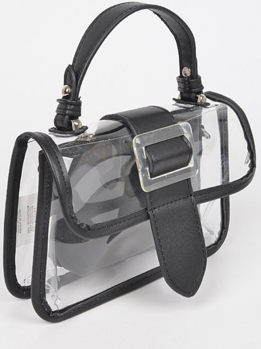 Clear Duo Pouch Clutch