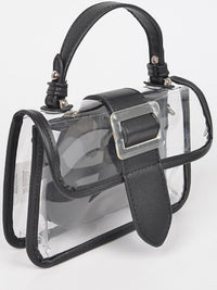 Clear Duo Pouch Clutch