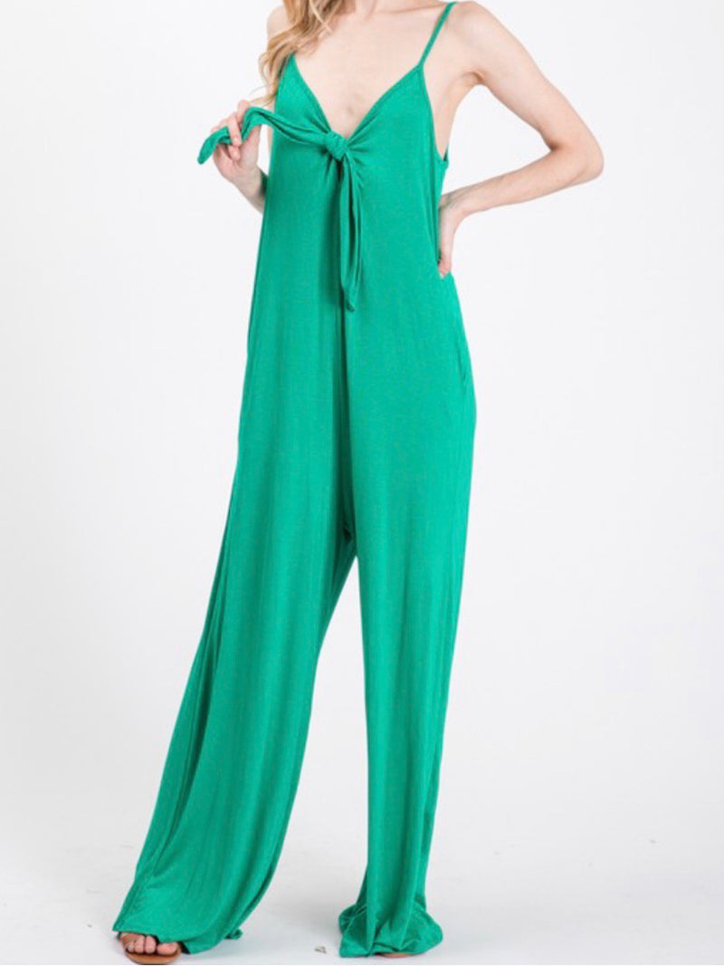 Tie Detail Jumpsuit