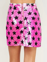 Sequin Star Skirt