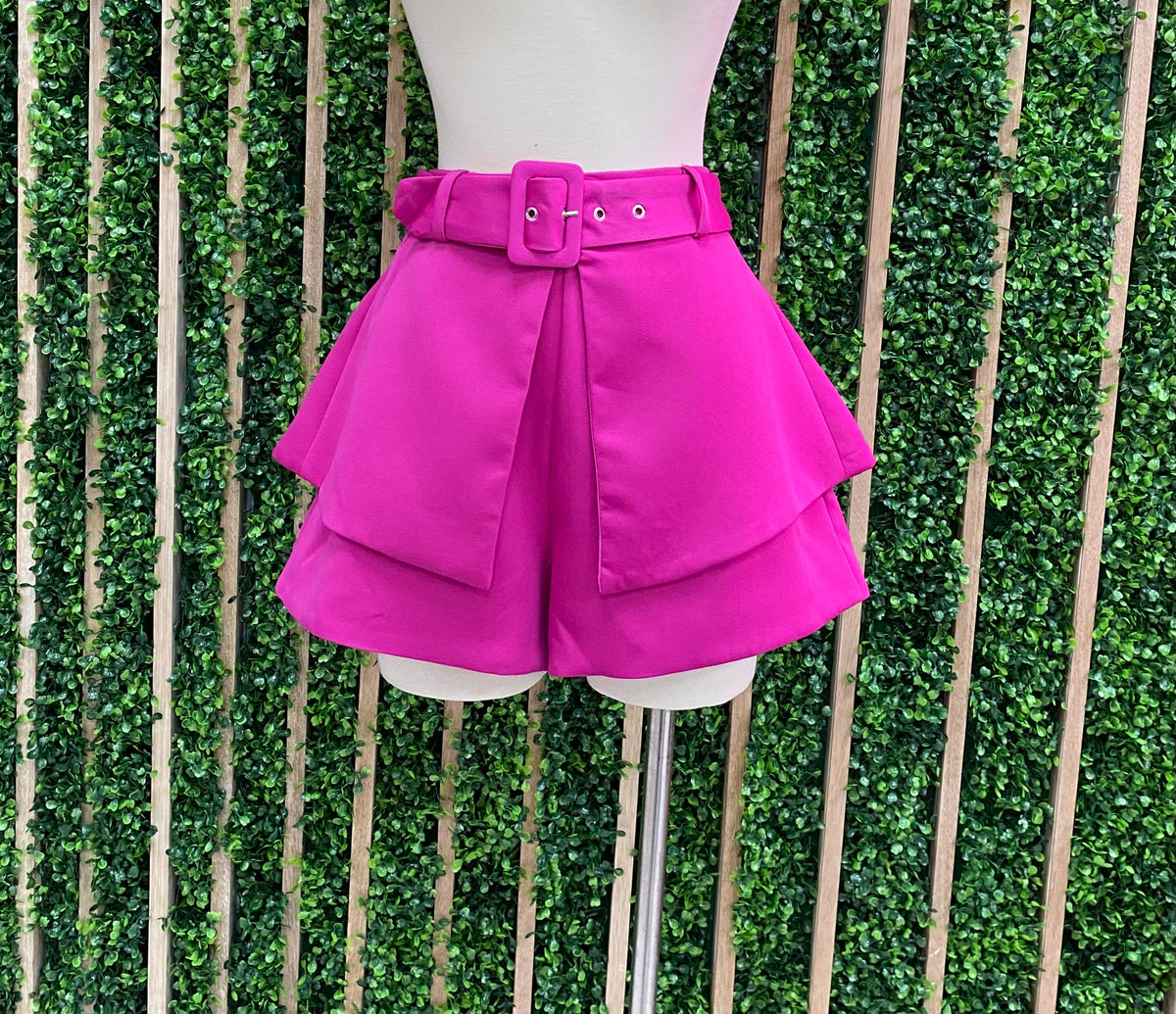 Self Belted Skort