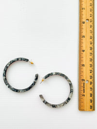 Acrylic Tortoise Hoops