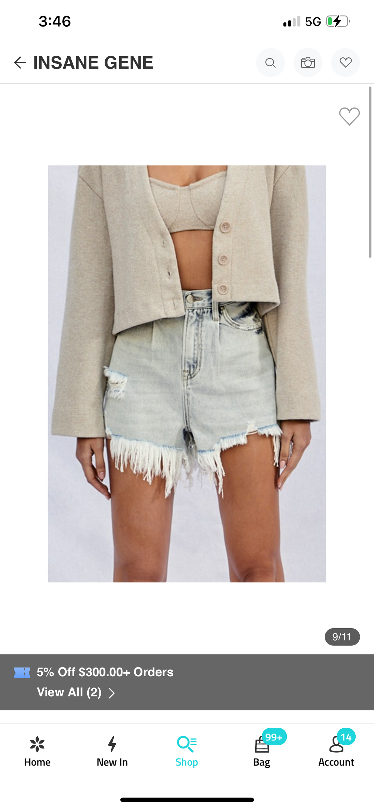 High Rise Boyfriend Shorts