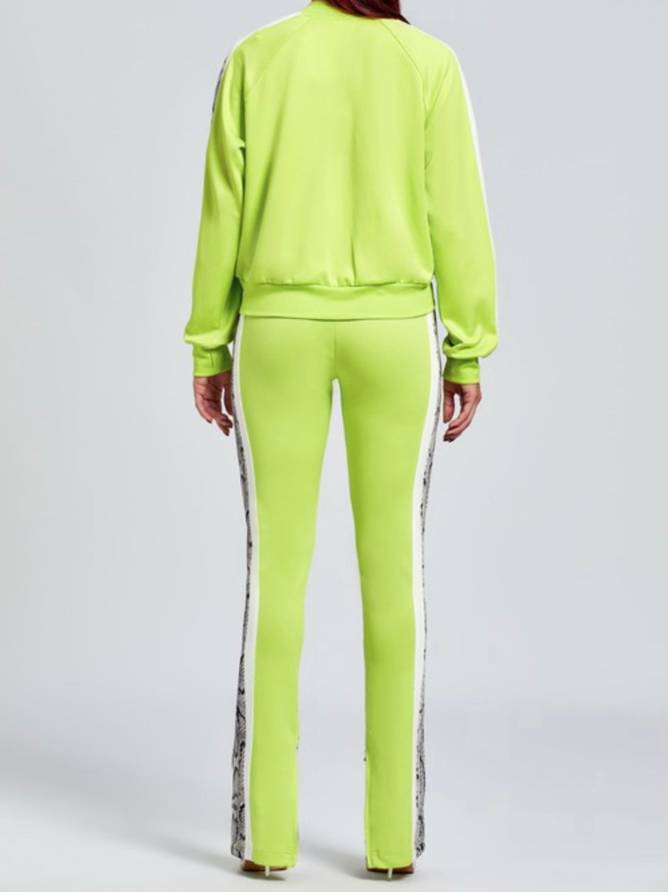 Neon jogger online set