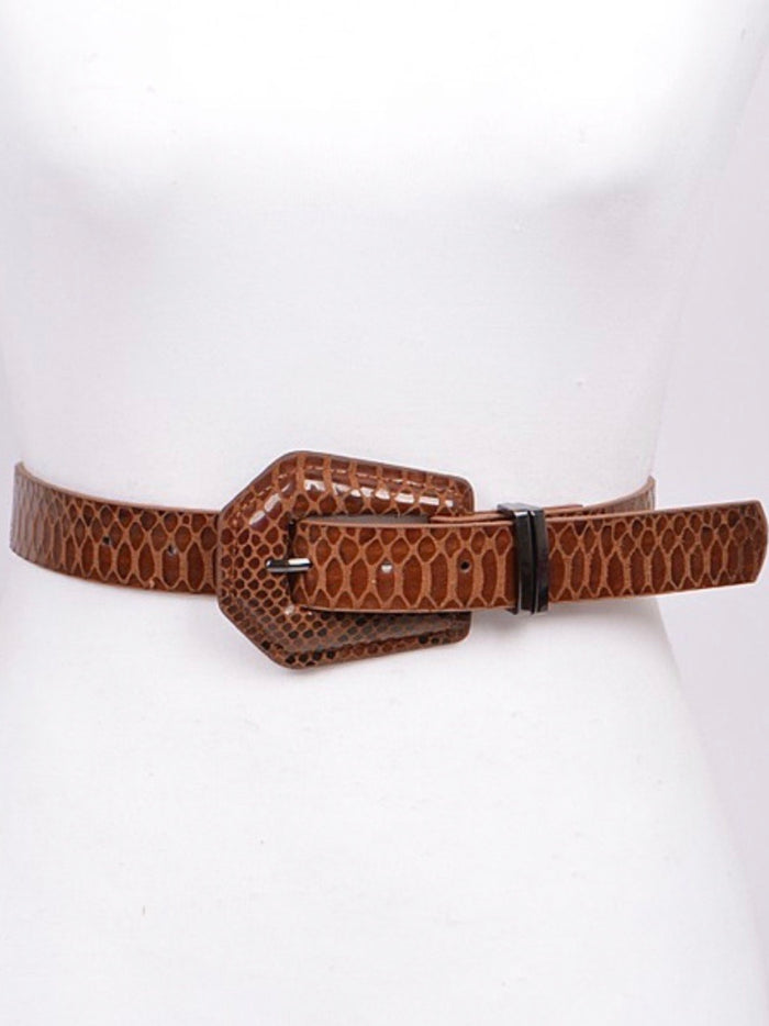 Classy Snakeskin Belt