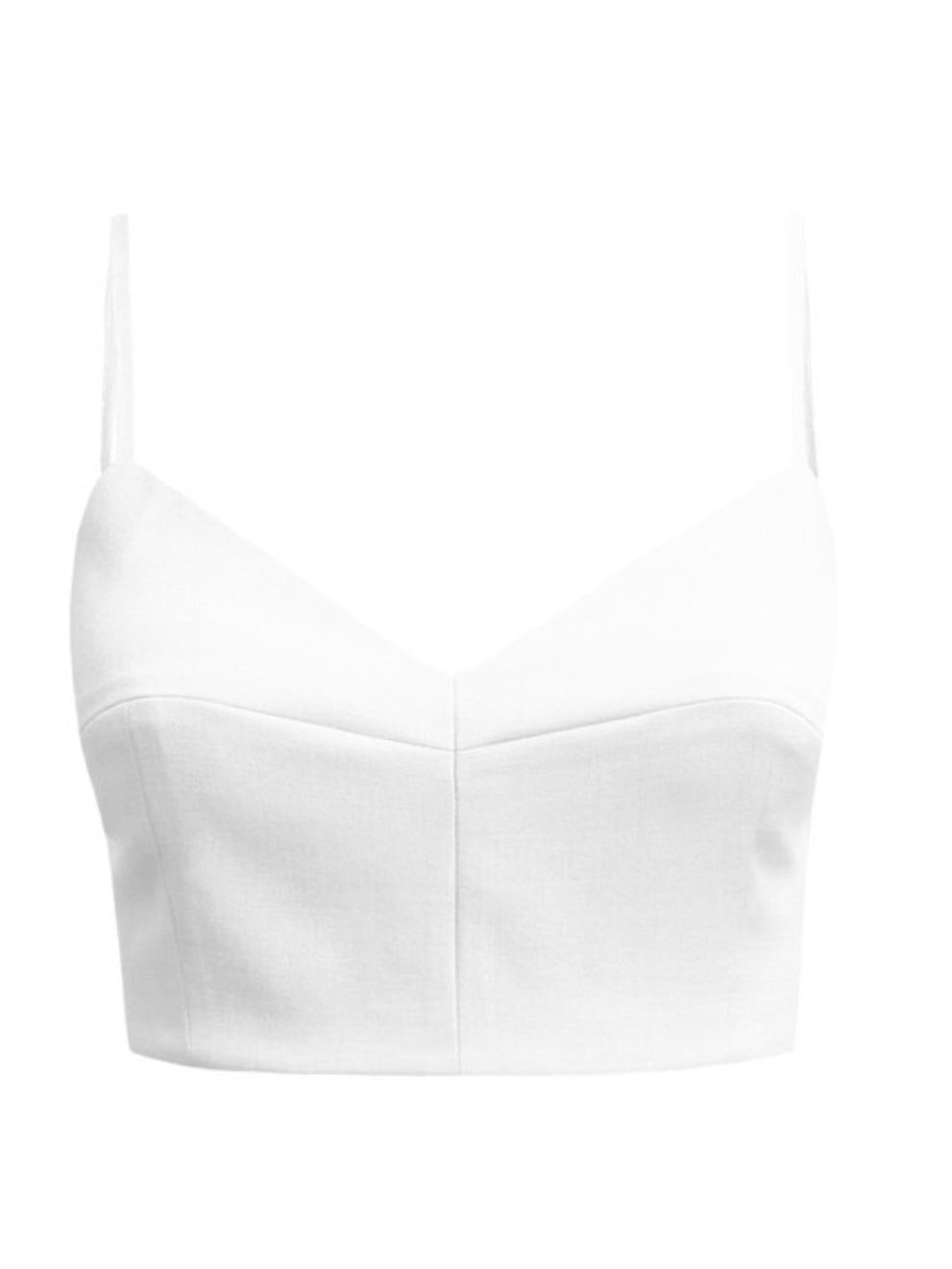 White Crop Top